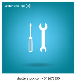 Simple Tools or Repair Icon.