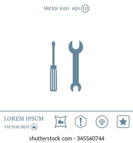 Simple Tools or Repair Icon.