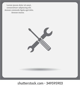 Simple Tools or Repair Icon.