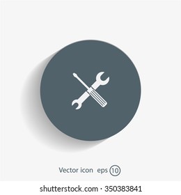 Simple Tools or Repair Icon.