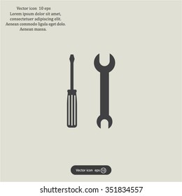 Simple Tools or Repair Icon.