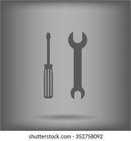Simple Tools or Repair Icon.