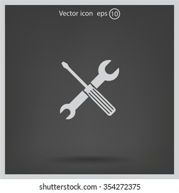 Simple Tools or Repair Icon.