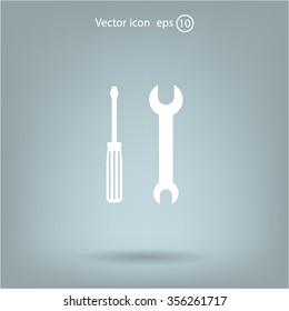 Simple Tools or Repair Icon.