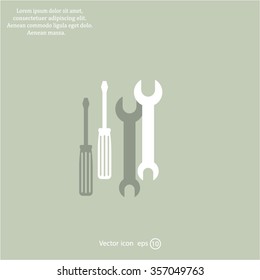 Simple Tools or Repair Icon.