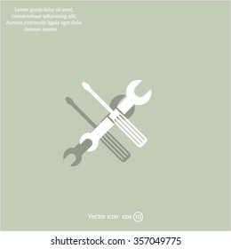 Simple Tools or Repair Icon.