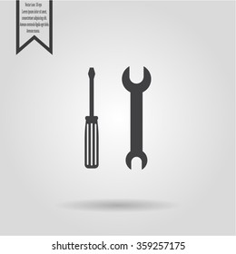 Simple Tools or Repair Icon.