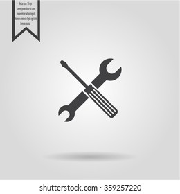 Simple Tools or Repair Icon.
