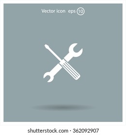 Simple Tools or Repair Icon.