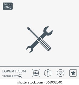 Simple Tools or Repair Icon.