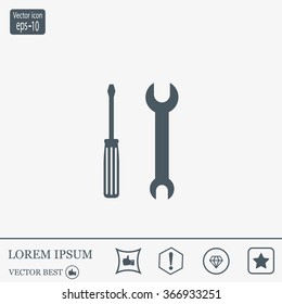 Simple Tools or Repair Icon.
