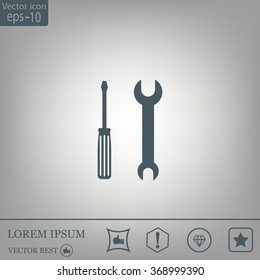 Simple Tools or Repair Icon.