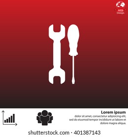 Simple Tools or Repair Icon