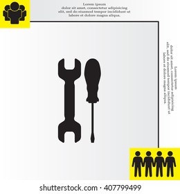 Simple Tools or Repair Icon