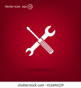 Simple Tools or Repair Icon.