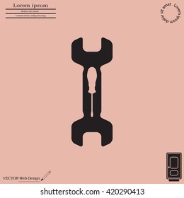 Simple Tools or Repair Icon