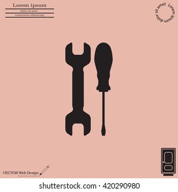 Simple Tools or Repair Icon