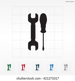 Simple Tools or Repair Icon