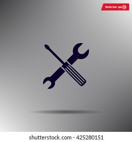 Simple Tools or Repair Icon.
