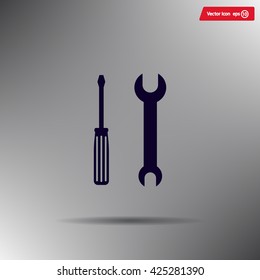 Simple Tools or Repair Icon.