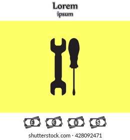 Simple Tools or Repair Icon
