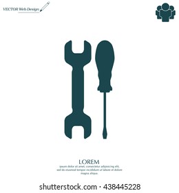 Simple Tools or Repair Icon