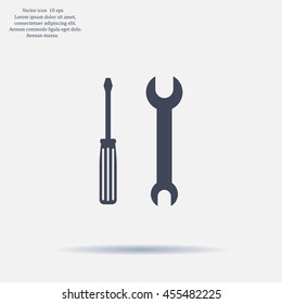 Simple Tools or Repair Icon.