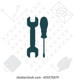 Simple Tools or Repair Icon