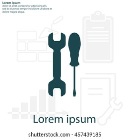 Simple Tools or Repair Icon