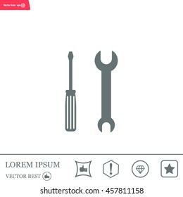Simple Tools or Repair Icon.