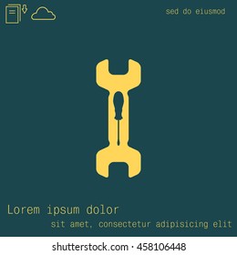 Simple Tools or Repair Icon
