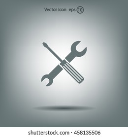 Simple Tools or Repair Icon.