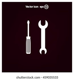 Simple Tools or Repair Icon.