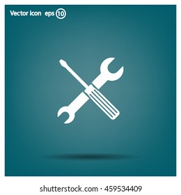 Simple Tools or Repair Icon.