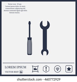 Simple Tools or Repair Icon.