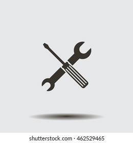 Simple Tools or Repair Icon.