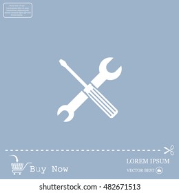 Simple Tools or Repair Icon.
