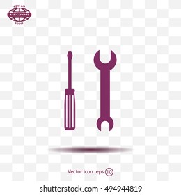 Simple Tools or Repair Icon.