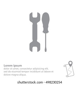 Simple Tools or Repair Icon