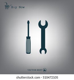 Simple Tools or Repair Icon.