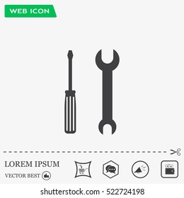Simple Tools or Repair Icon.