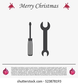 Simple Tools or Repair Icon.