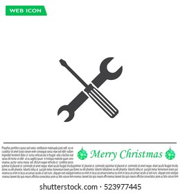 Simple Tools or Repair Icon.