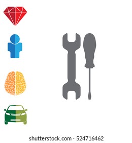 Simple Tools or Repair Icon