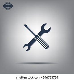 Simple Tools or Repair Icon.