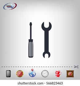 Simple Tools or Repair Icon.