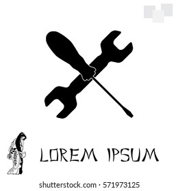 Simple Tools or Repair Icon