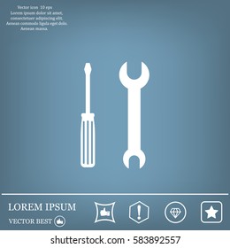 Simple Tools or Repair Icon.