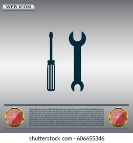 Simple Tools or Repair Icon.
