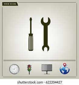 Simple Tools or Repair Icon.